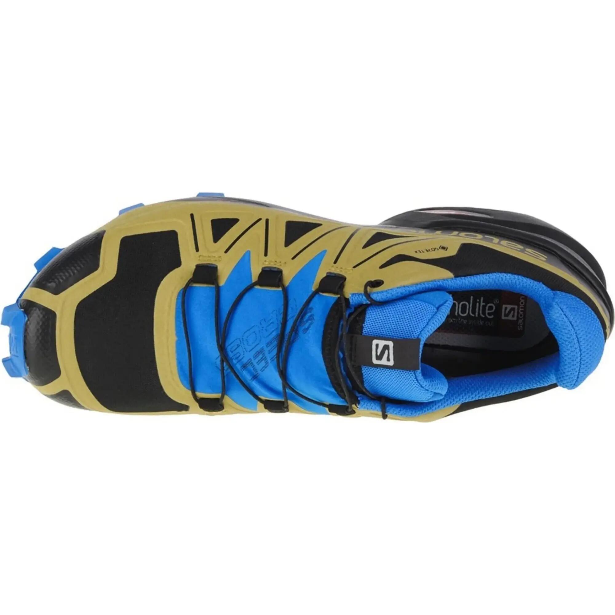 Scarpe CorsaUomo Salomon Speedcross 5 Gtx Blu Verde 4/6