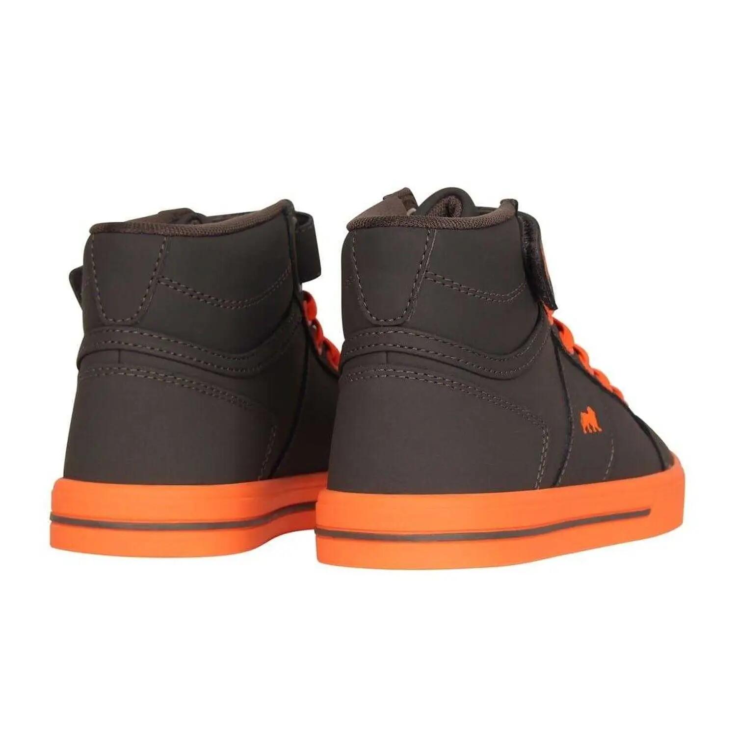 Baskets CANONS Enfant (Gris / Orange) 2/2