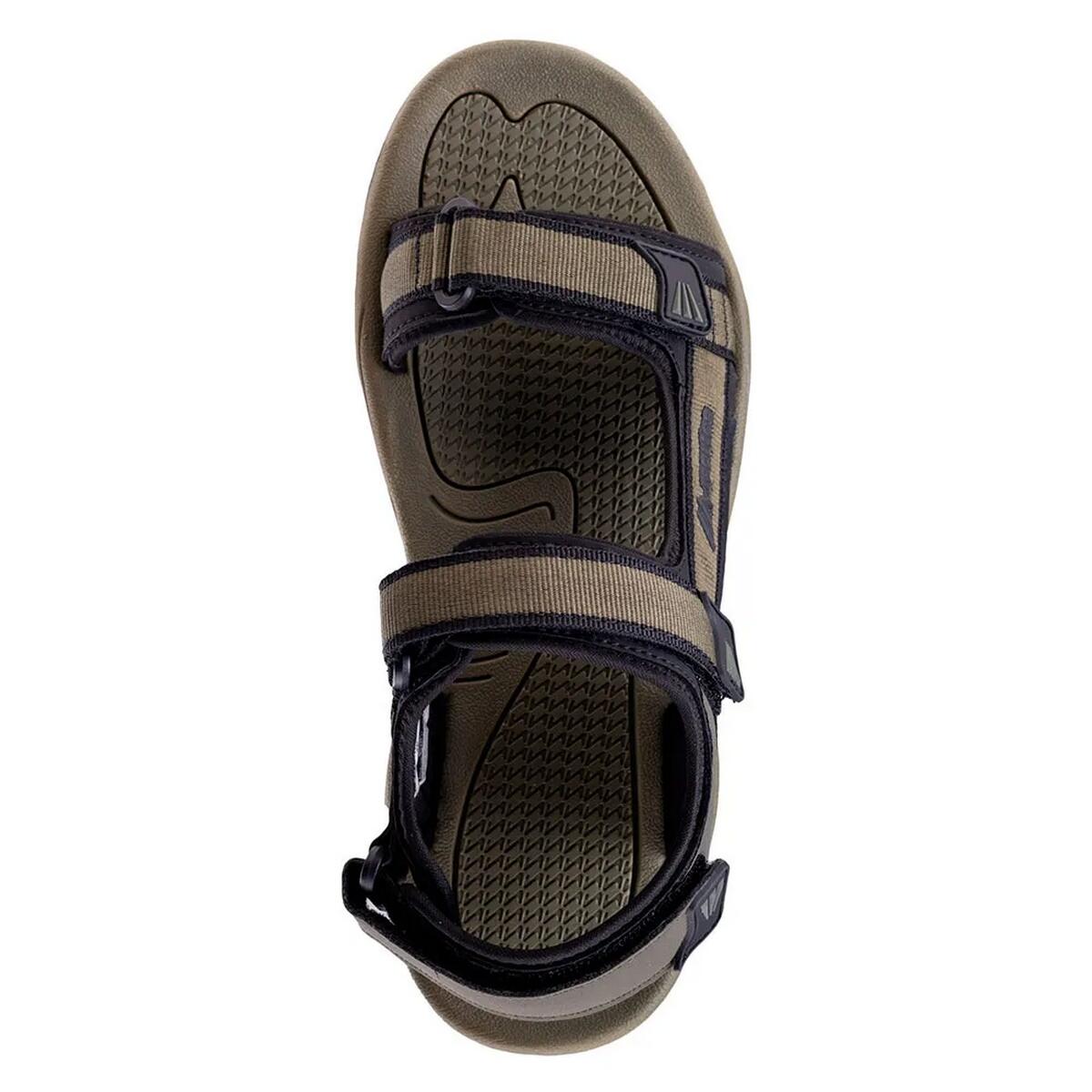 Heren Makany Sandalen (Kaki/Zwart) 4/4