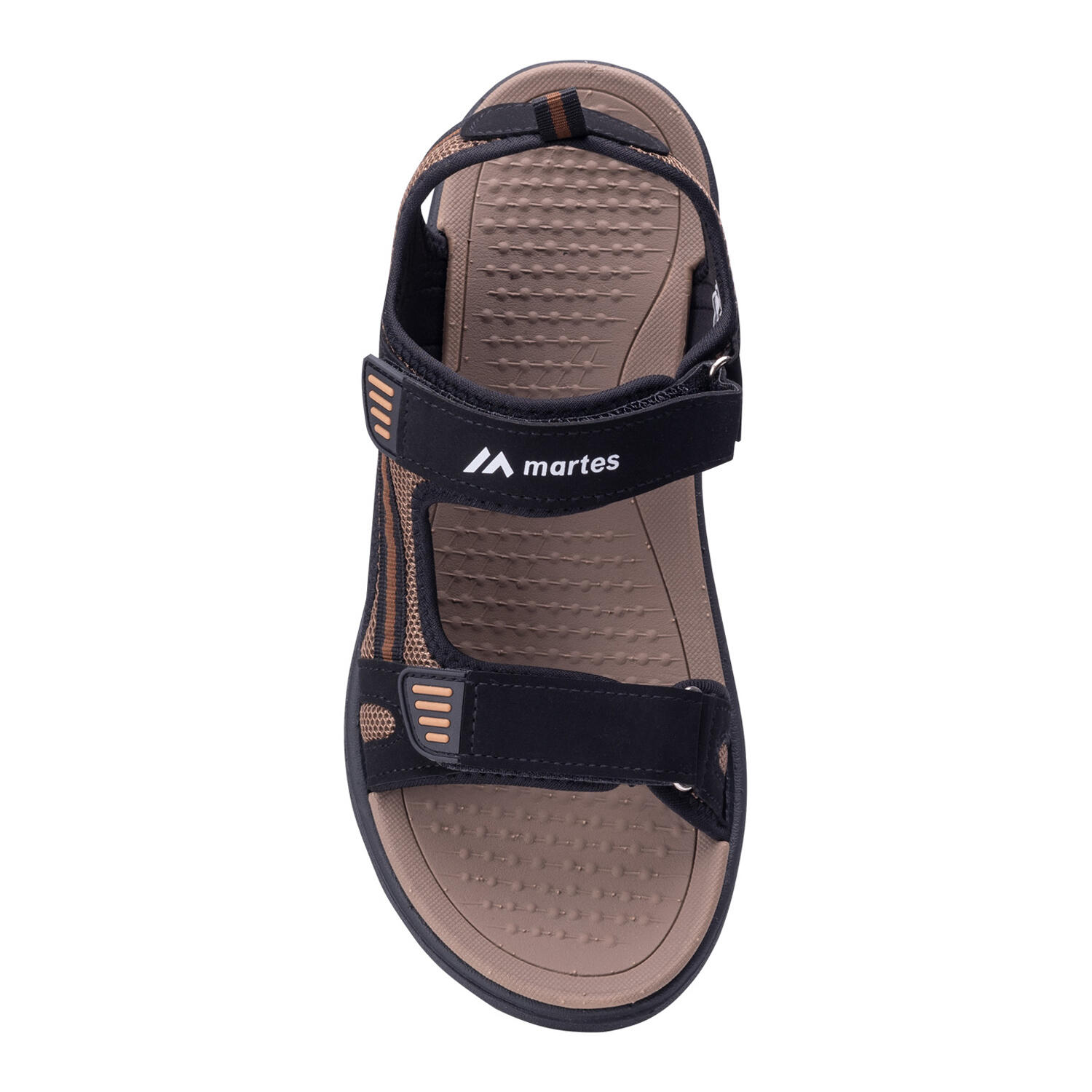 Heren Martibo sandalen (Zwart/Bruin) 4/4