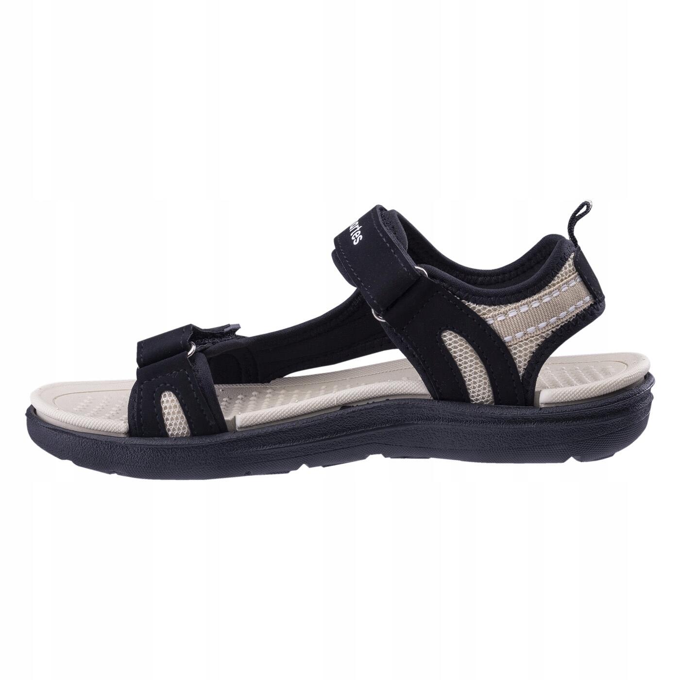 Sandalias Martibo para Mujer Negro, Crema 2/4