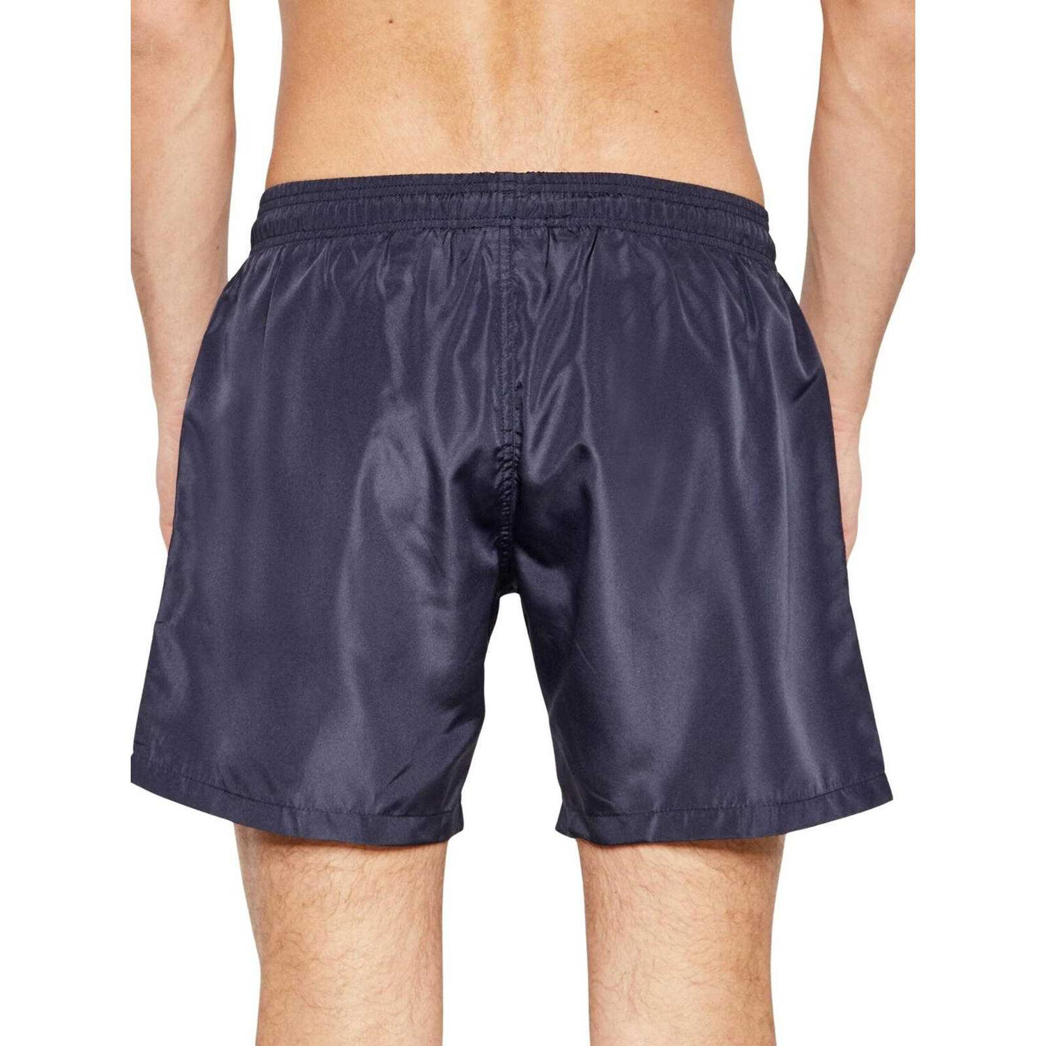Short De Bain Motif/style Logo Homme (Bleu Marine Foncé) 2/2