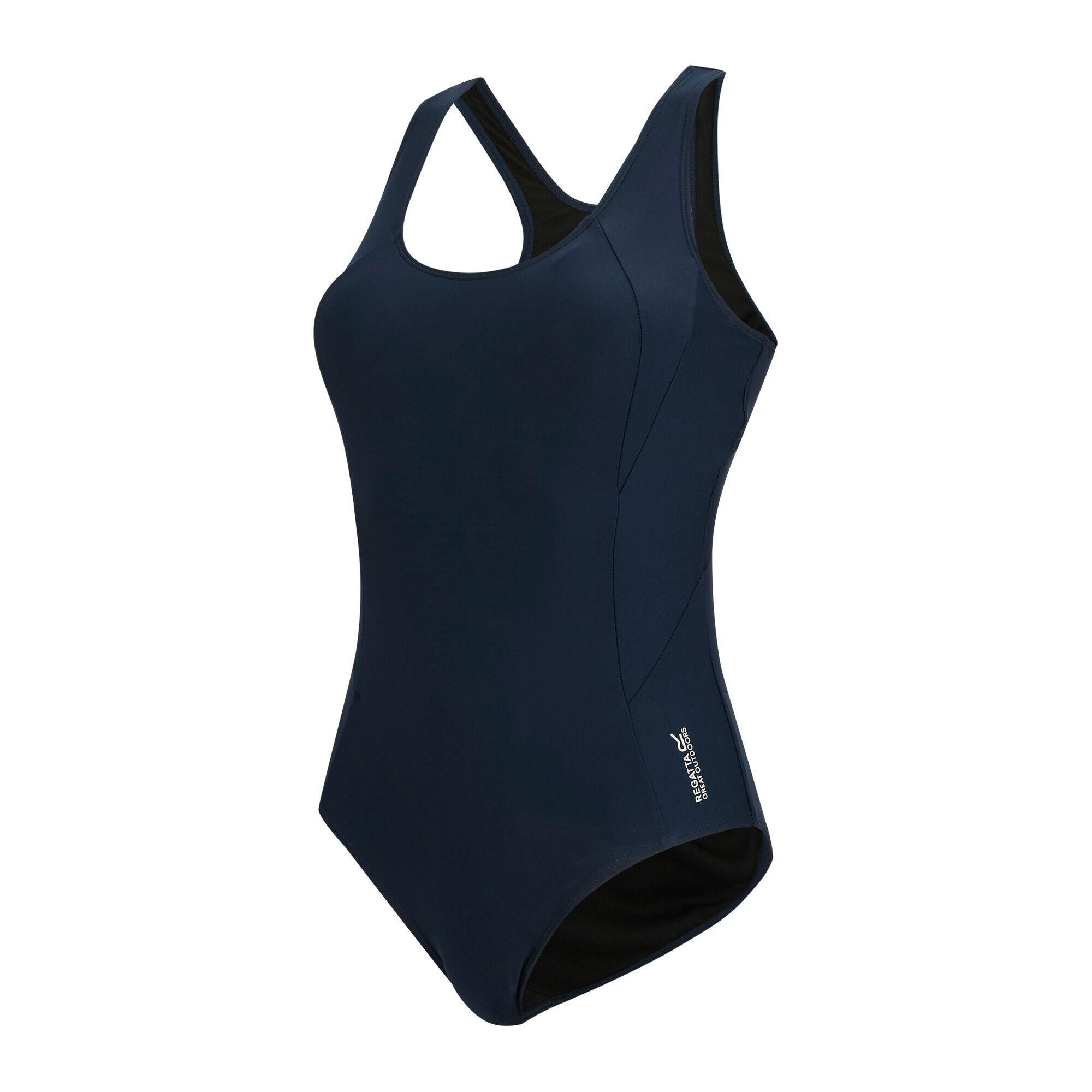 Costume Da Bagno Intero Donna Regatta Active Blu Navy 4/5