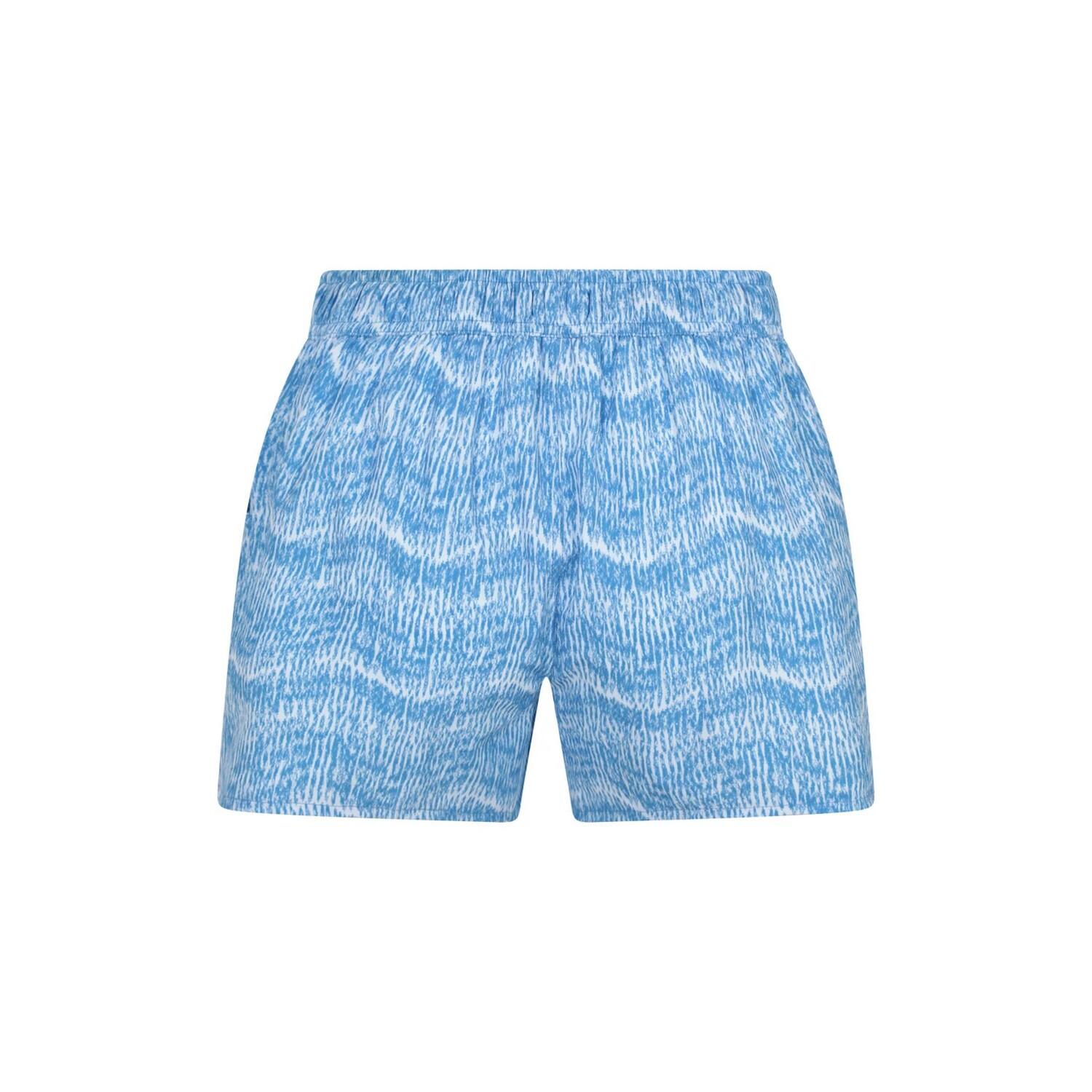 Boardshort Extensible Motif/style À Motifs Femme (Bleu À Motifs) 2/4