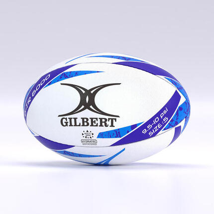 Gilbert G-tr6000 Rugby-trainingsball Blau Größe 5