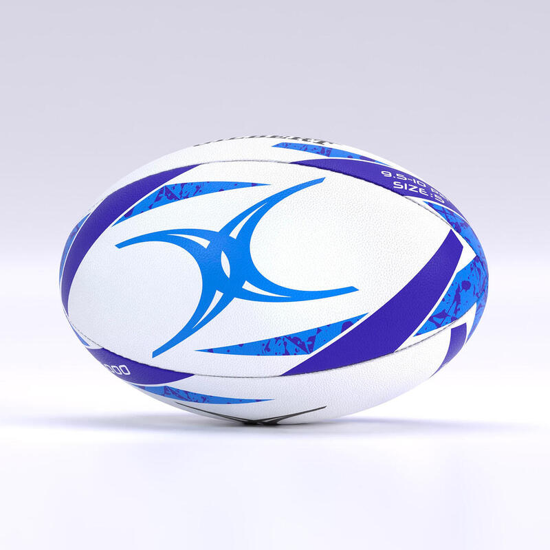 Minge de antrenament rugby Gilbert G-TR6000 Albastru Mărimea 5