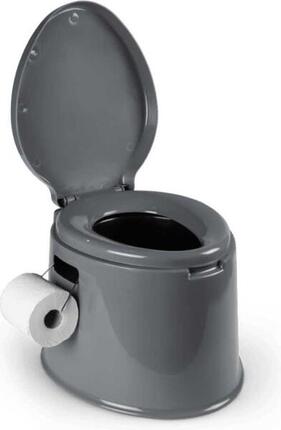 Eurocatch Tragbare Campingtoilette 5 L - Kompakte Campingtoilette -