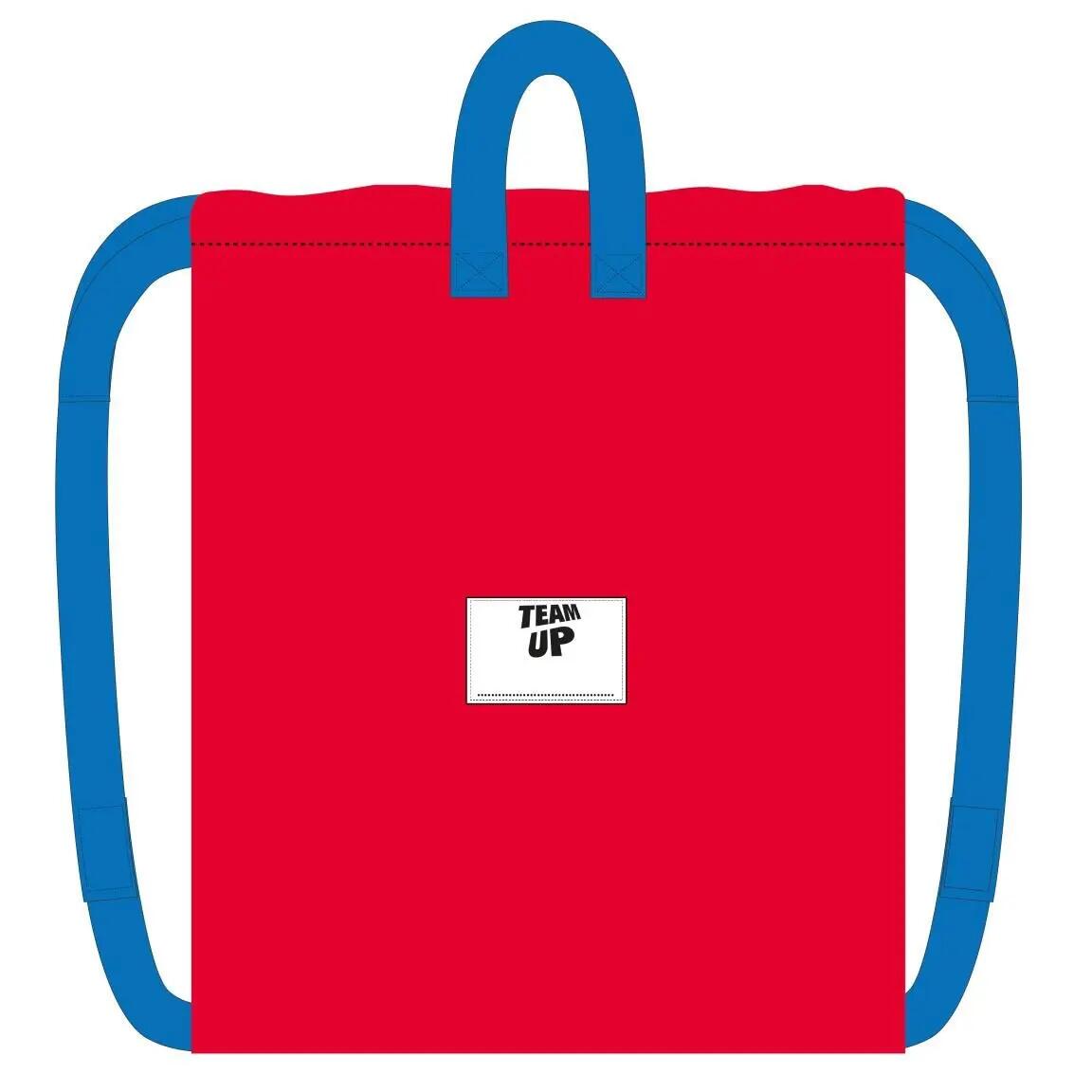 Sac d'école Avengers pour enfants, en polyester avec poignées, rouge 4/4