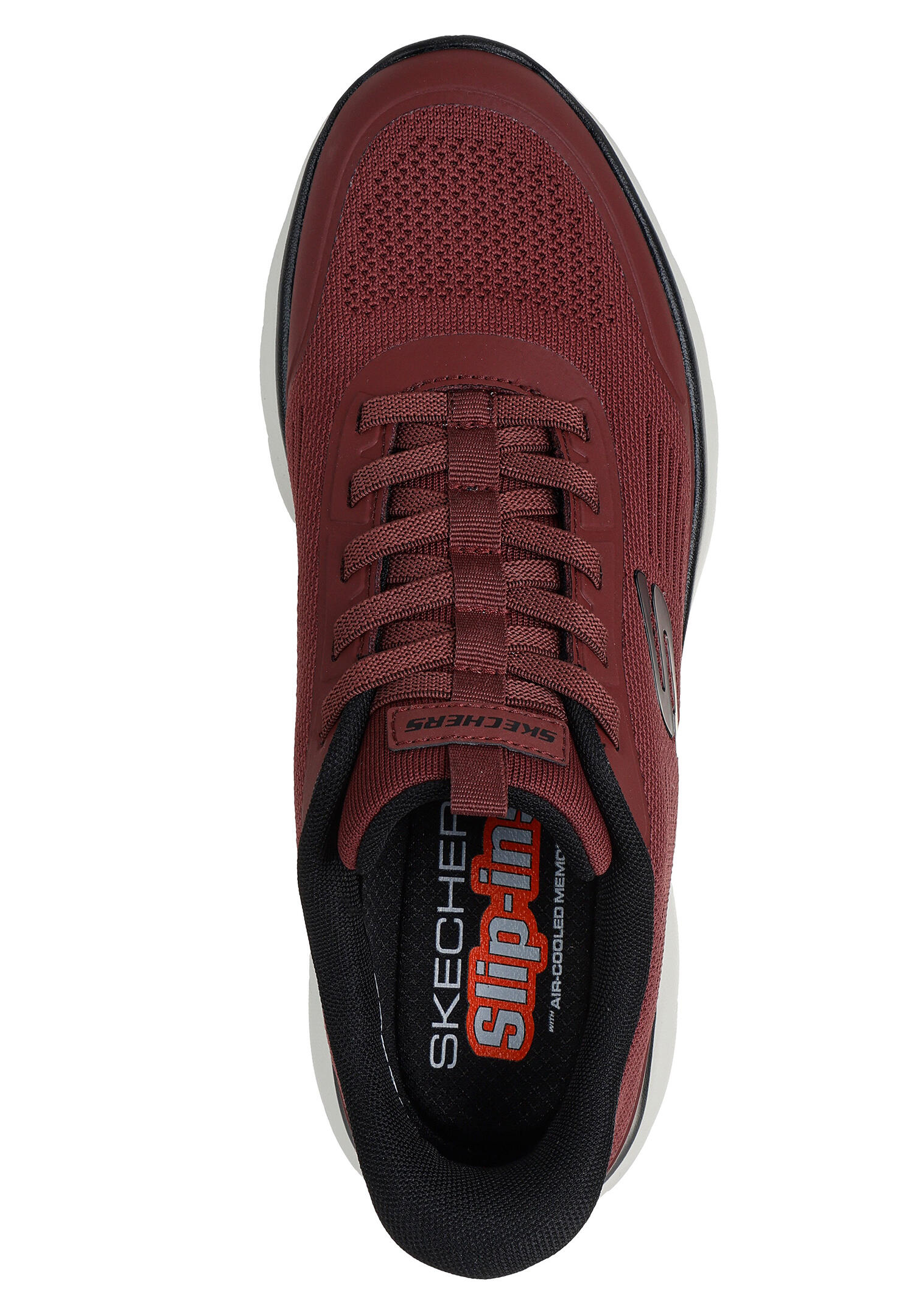 Skechers Herren Slip-ins Summits Leyter Sneaker 233047 BURG Dunkelrot 4/5