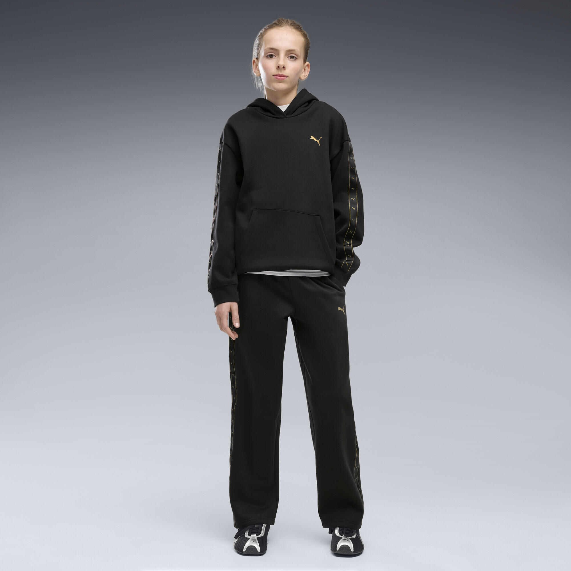 Młodzieżowa bluza z kapturem Essentials Tape o luźnym kroju PUMA 4/5