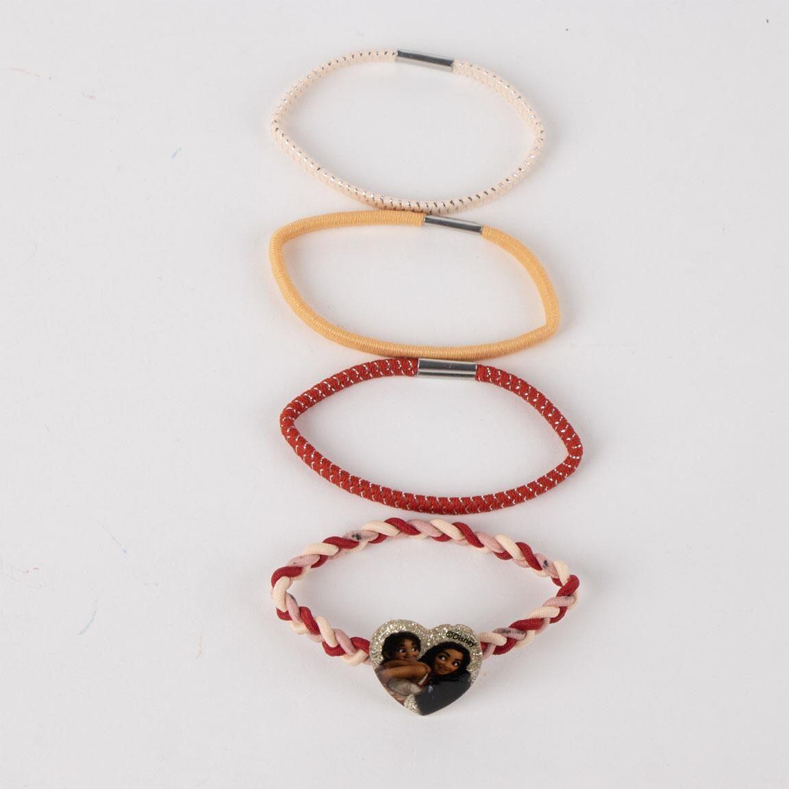 Ensemble d'accessoires pour cheveux Moana pour enfants : chouchous et pinces 3/6