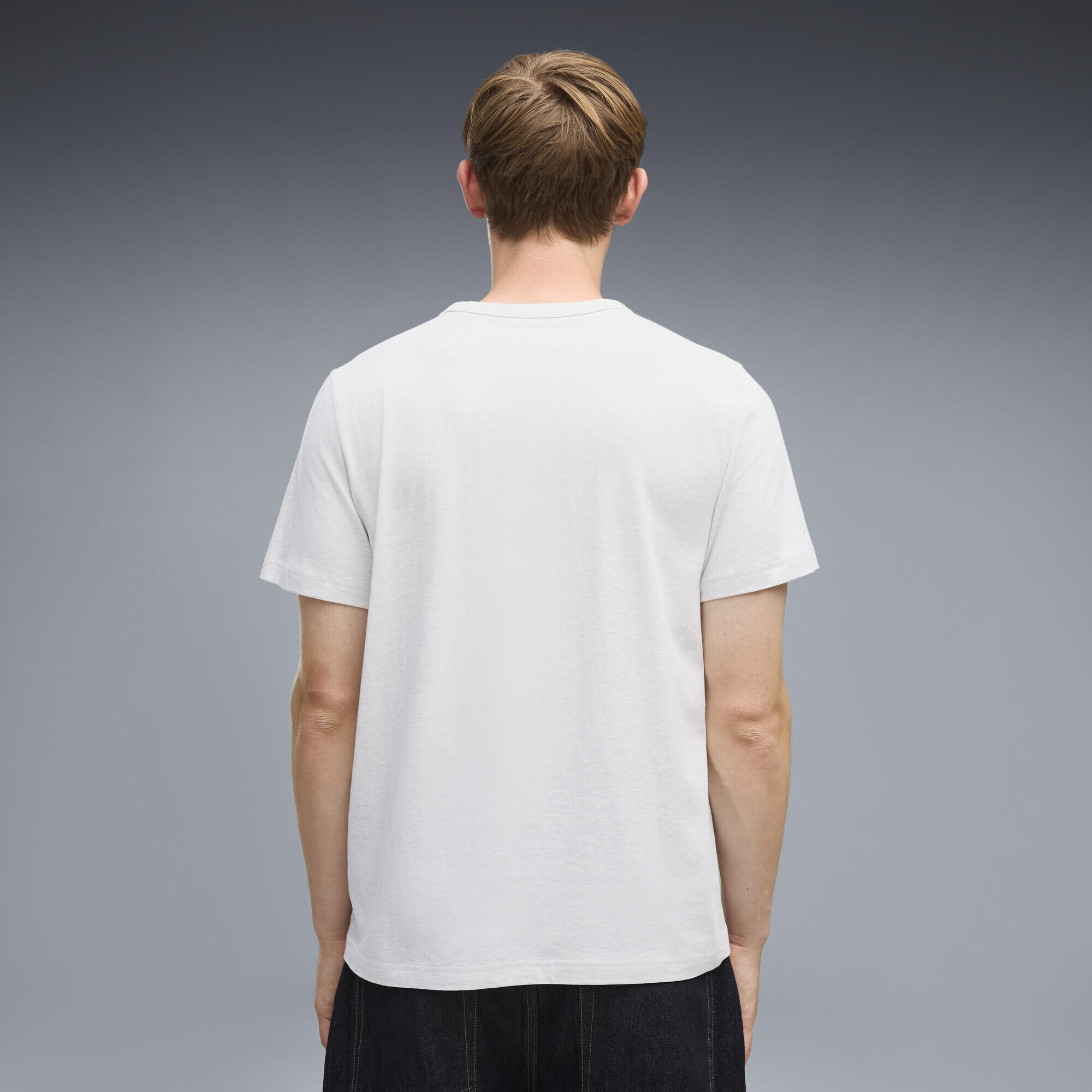 T-shirt homem gola redonda logo Essenciais Elevated PUMA 3/5