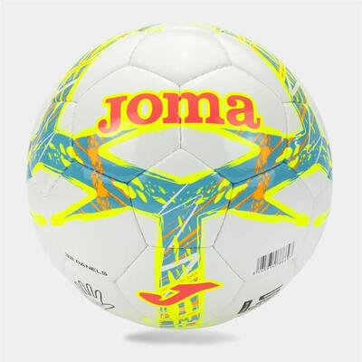 Joma dali iii voetbal turquoise bloem/koraal bloem maat 5
