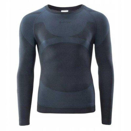Maglietta Termoattivo Manica Lunga Uomo Hi-Tec Ronin Grafite