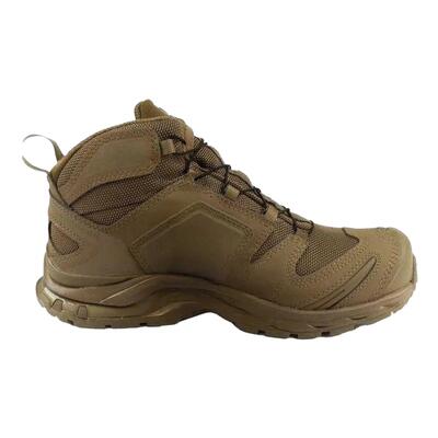 Dames xa forces gtx leren wandelschoenen (bruin)
