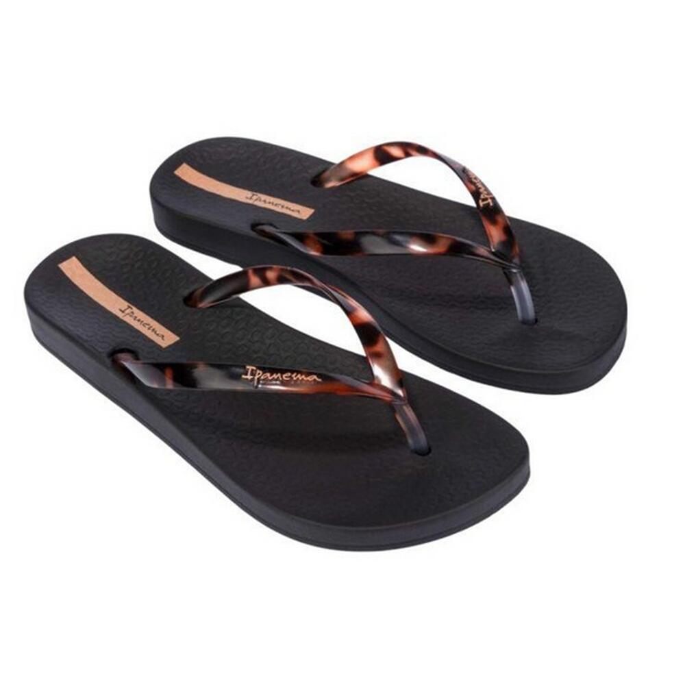 Chinelos de dedo Anat Connect com logótipo para mulher (Preto) 4/7