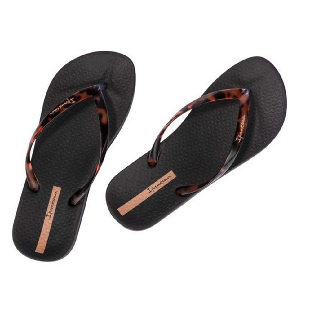 Chinelos de dedo Anat Connect com logótipo para mulher (Preto) 2/7