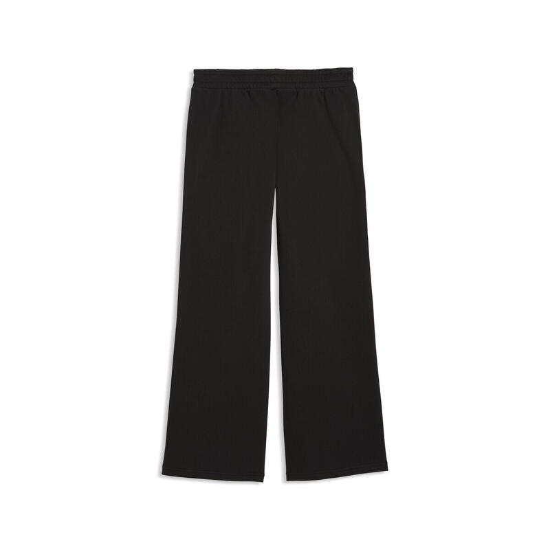 Pantaloni de damă PUMA Essentials Cat Fleece cu picior larg