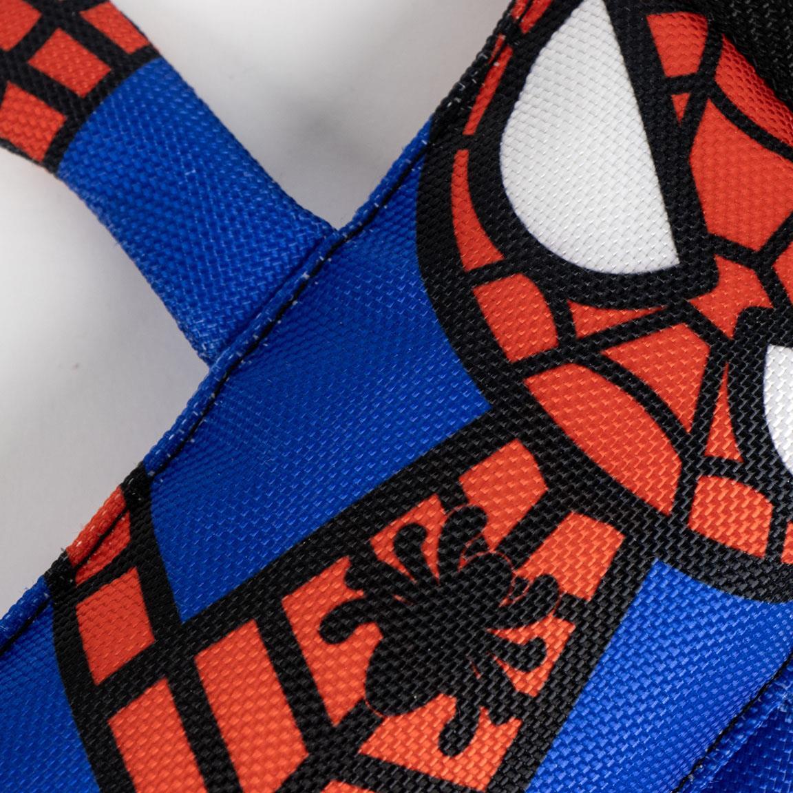 Peluche Spiderman pour chien, résistante et couineuse, bleue et rouge 3/6
