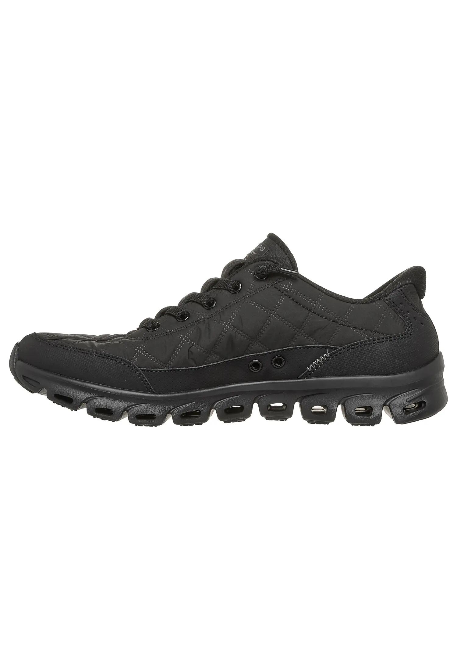 Skechers Damen GLIDE-STEP-AT EASE Cozy Fit Sneaker Slip-ins 104556 BBK 2/7