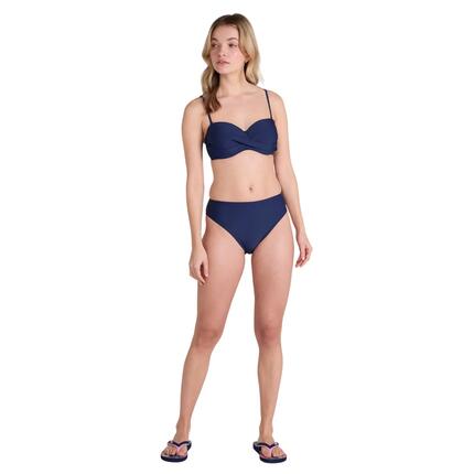 Bas De Maillot De Bain Motif/style Uni DOCKS Femme (Bleu Foncé)