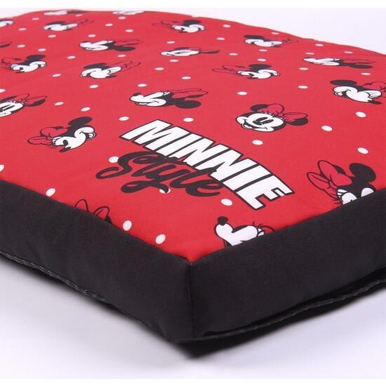 Tapis pour chien Minnie Mouse rembourré avec base antidérapante Rouge 2/4