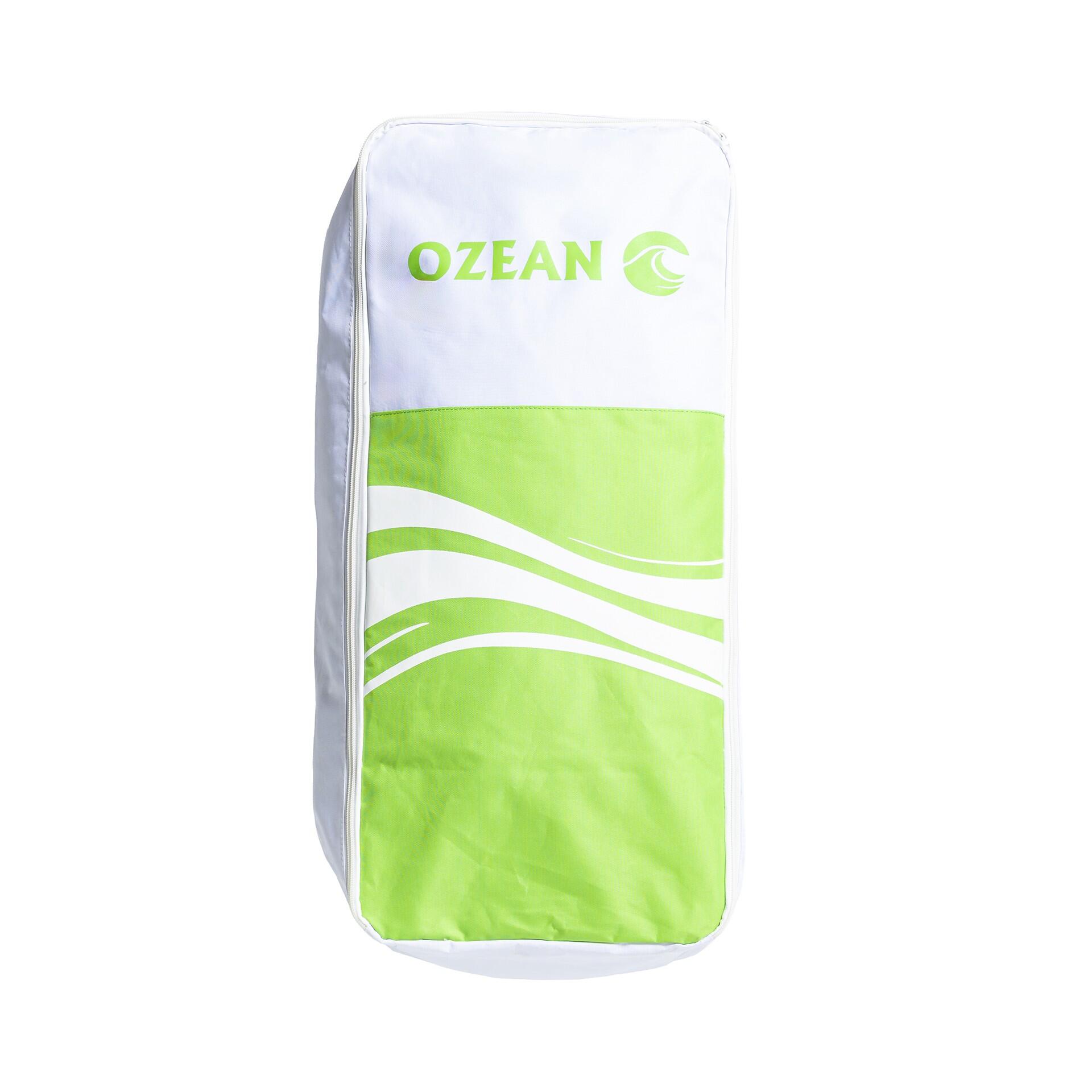 Prancha SUP OZEAN 305 cm insuflável - Paddle + 11 acessórios Verde 6/8