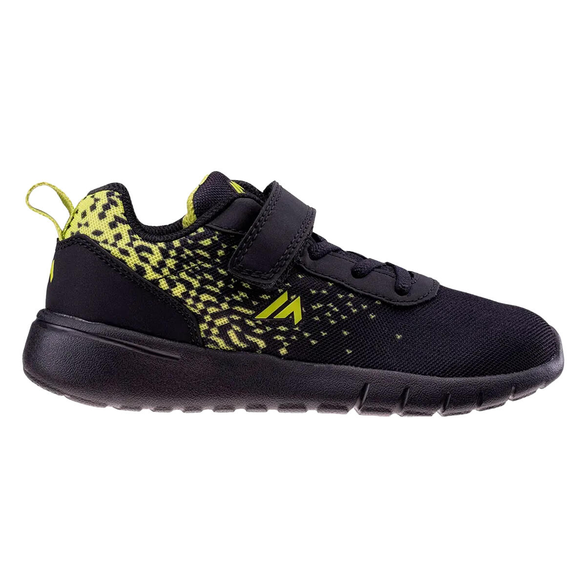 Baskets MAKREDI Enfant (Noir / Vert Néon) 3/4