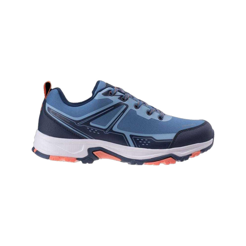 Zapatillas Deportivas de Impermeable Hiset para Hombre Azul 3/4