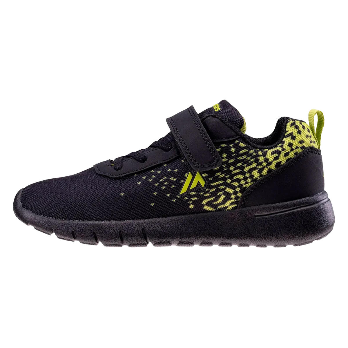 Baskets MAKREDI Enfant (Noir / Vert Néon) 2/4