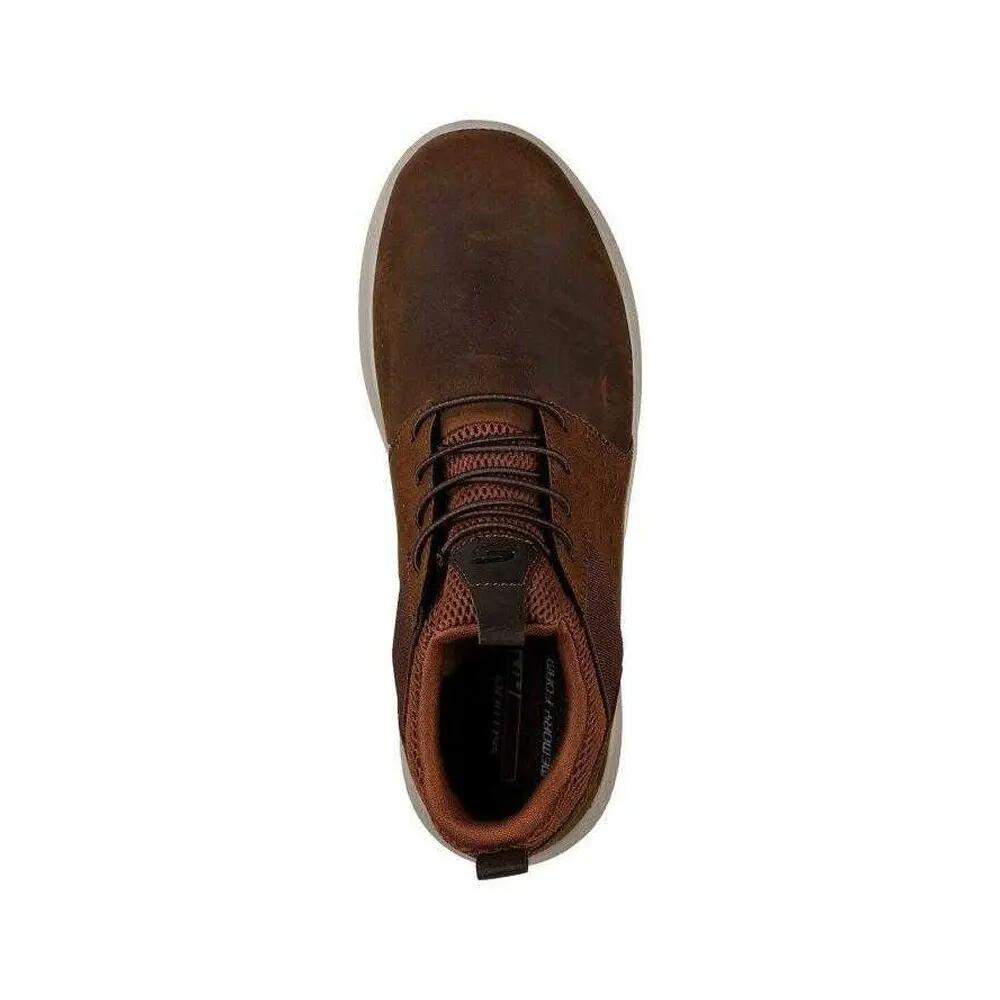 Calçado Homem Delson Axton em pele oleada (Brown) 3/5