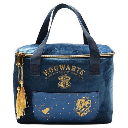 Sac à lunch isotherme Harry Potter Poudlard pour enfants avec poignée, rose et
