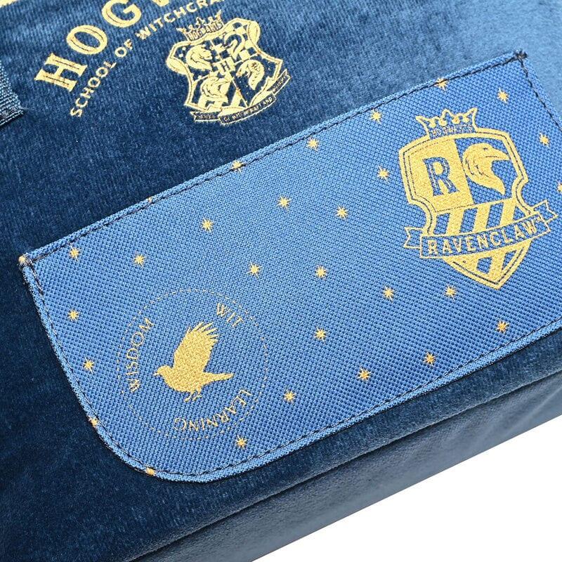 Sac à goûter pour enfant Harry Potter Serdaigle en velours bleu 3/4