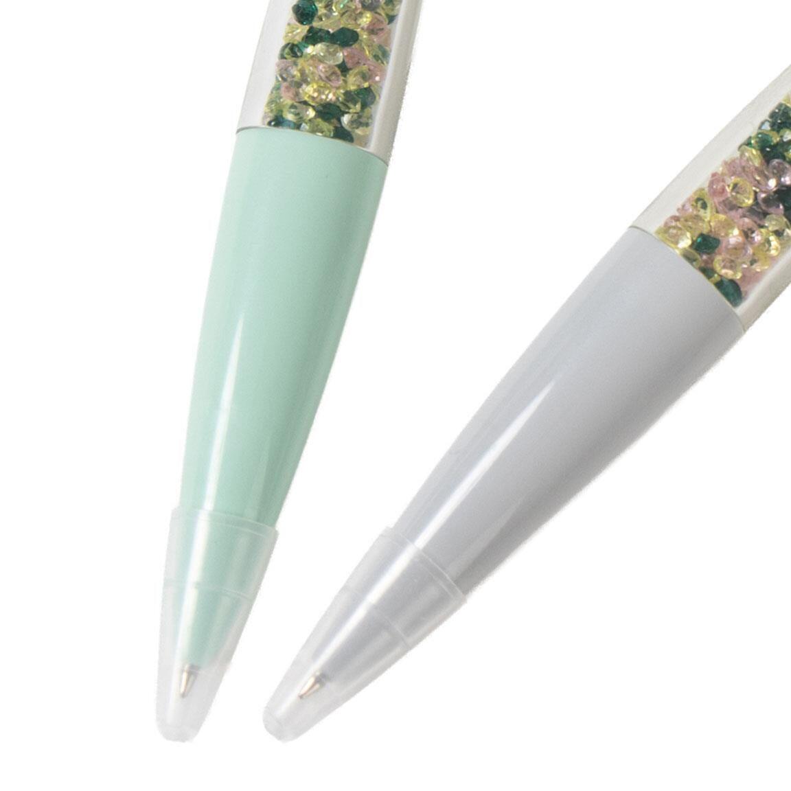 Stylo rotatif pour enfants The Mandalorian avec paillettes vert menthe 4/6