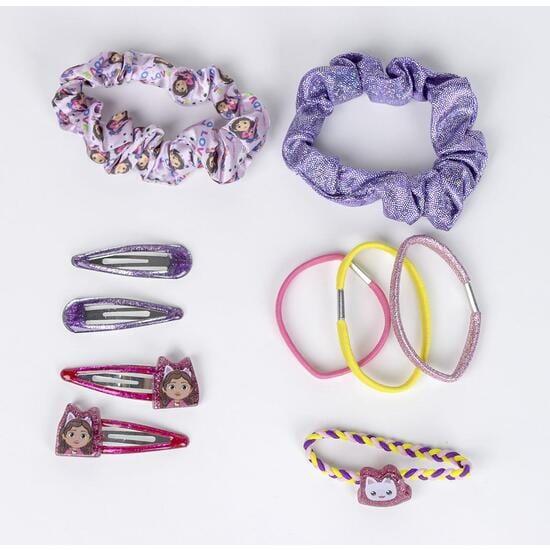 Ensemble d'accessoires pour cheveux pour enfants Gabby's Dollhouse, paillettes 2/3