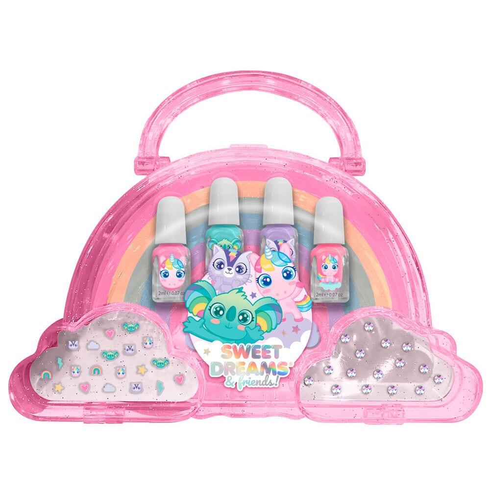 Sweet Dreams Kinder-Maniküre-Set mit Hartschalenetui und mehrfarbigem Zubehör 1/1