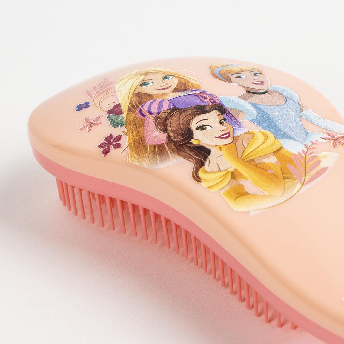 Brosse démêlante pour enfants Princesses, sous licence officielle, en plastique 2/3
