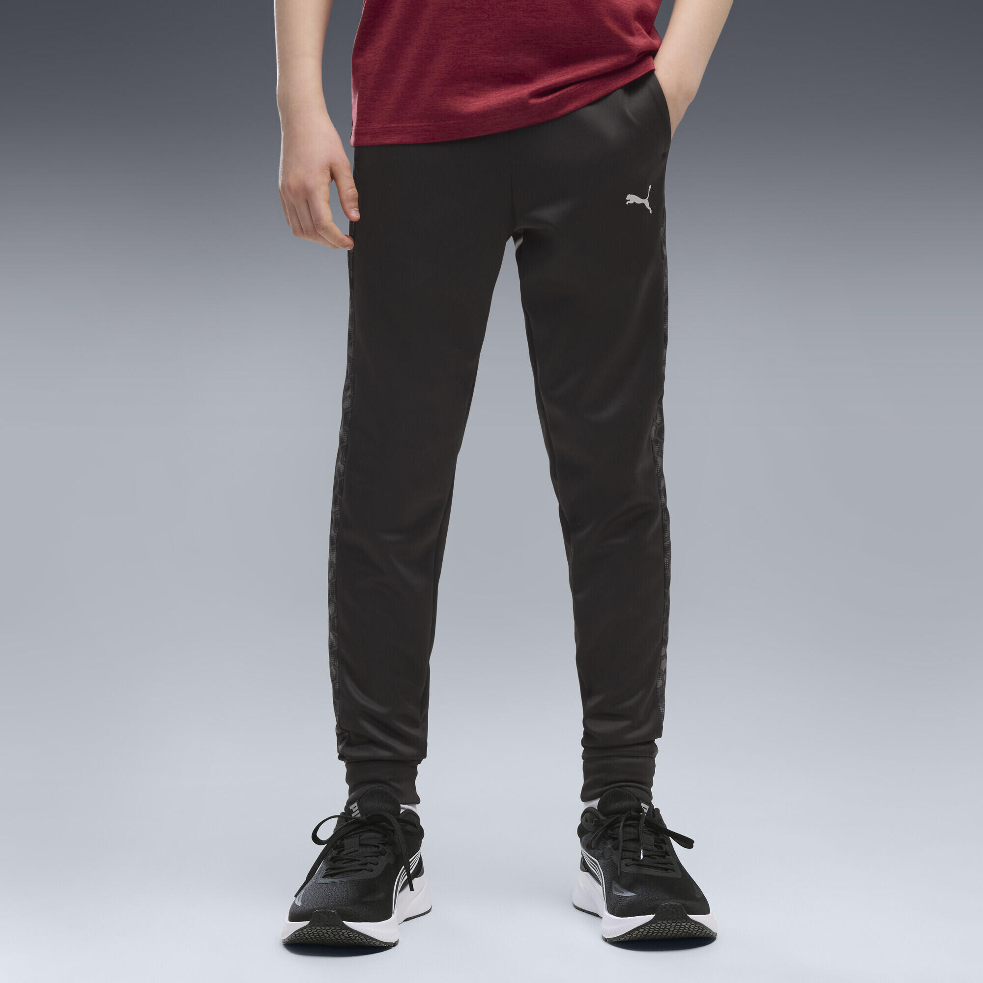 Calças justas com estampado Train All Day Essentials para rapaz PUMA 4/5