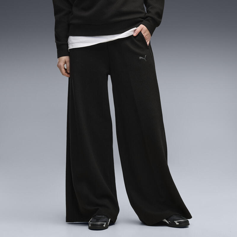 Pantaloni de damă PUMA Class Relaxed cu picior larg PUMA
