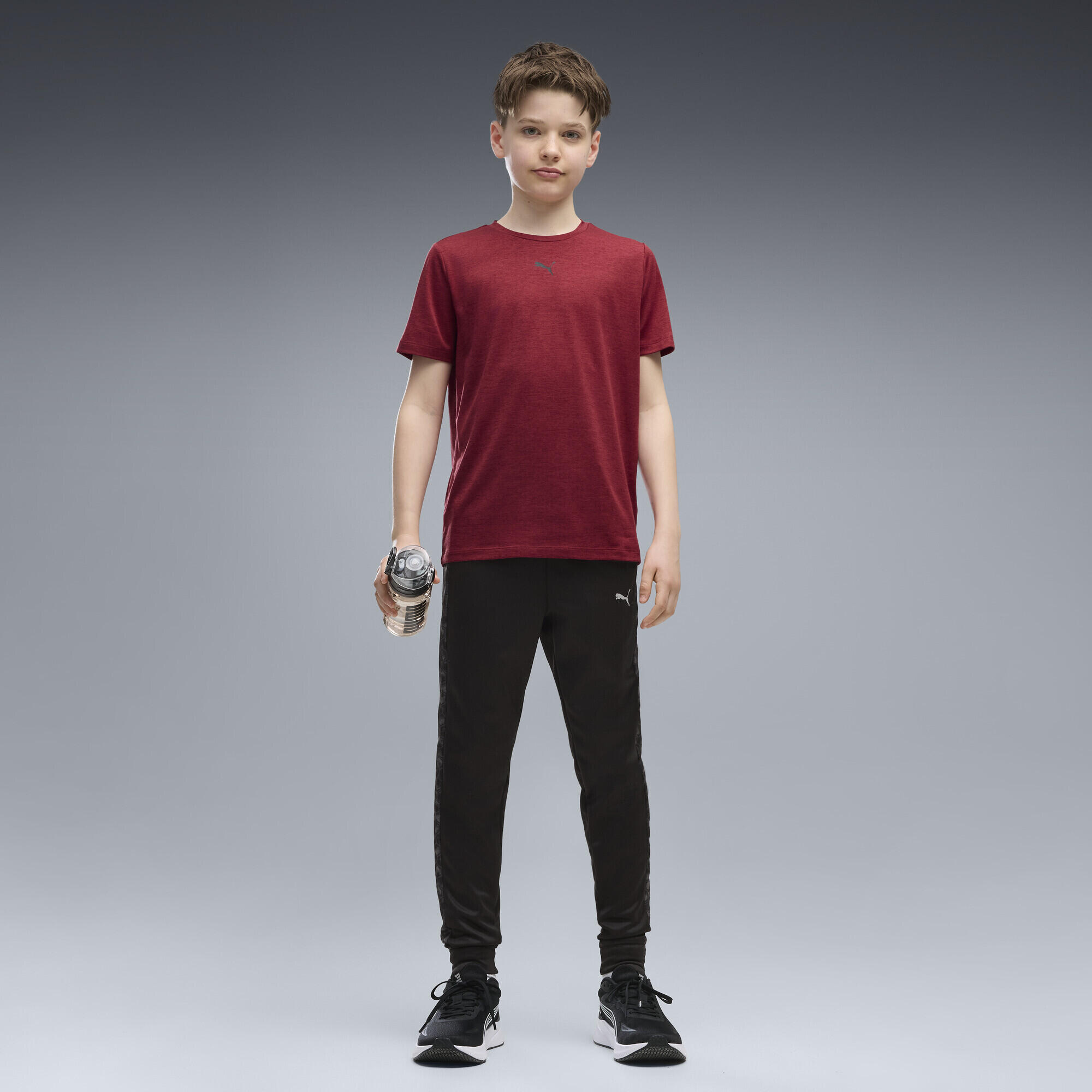 Calças justas com estampado Train All Day Essentials para rapaz PUMA 2/5