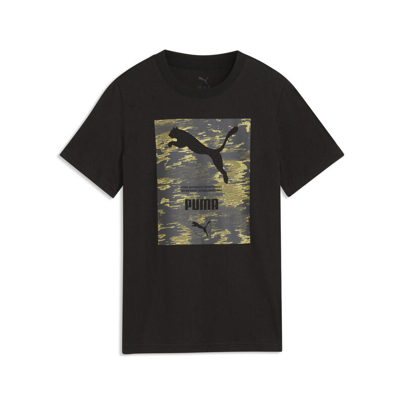 Tricou PUMA Sport Camo Graphic băieți PUMA