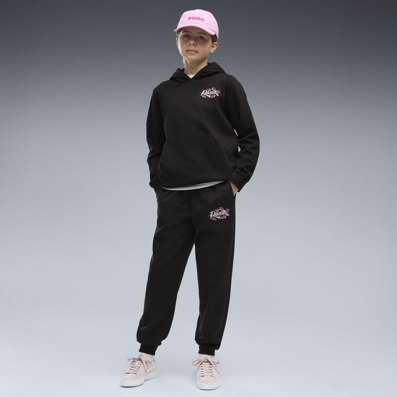 Pantaloni de trening Essentials Nature 2.0 Graphic pentru fete PUMA