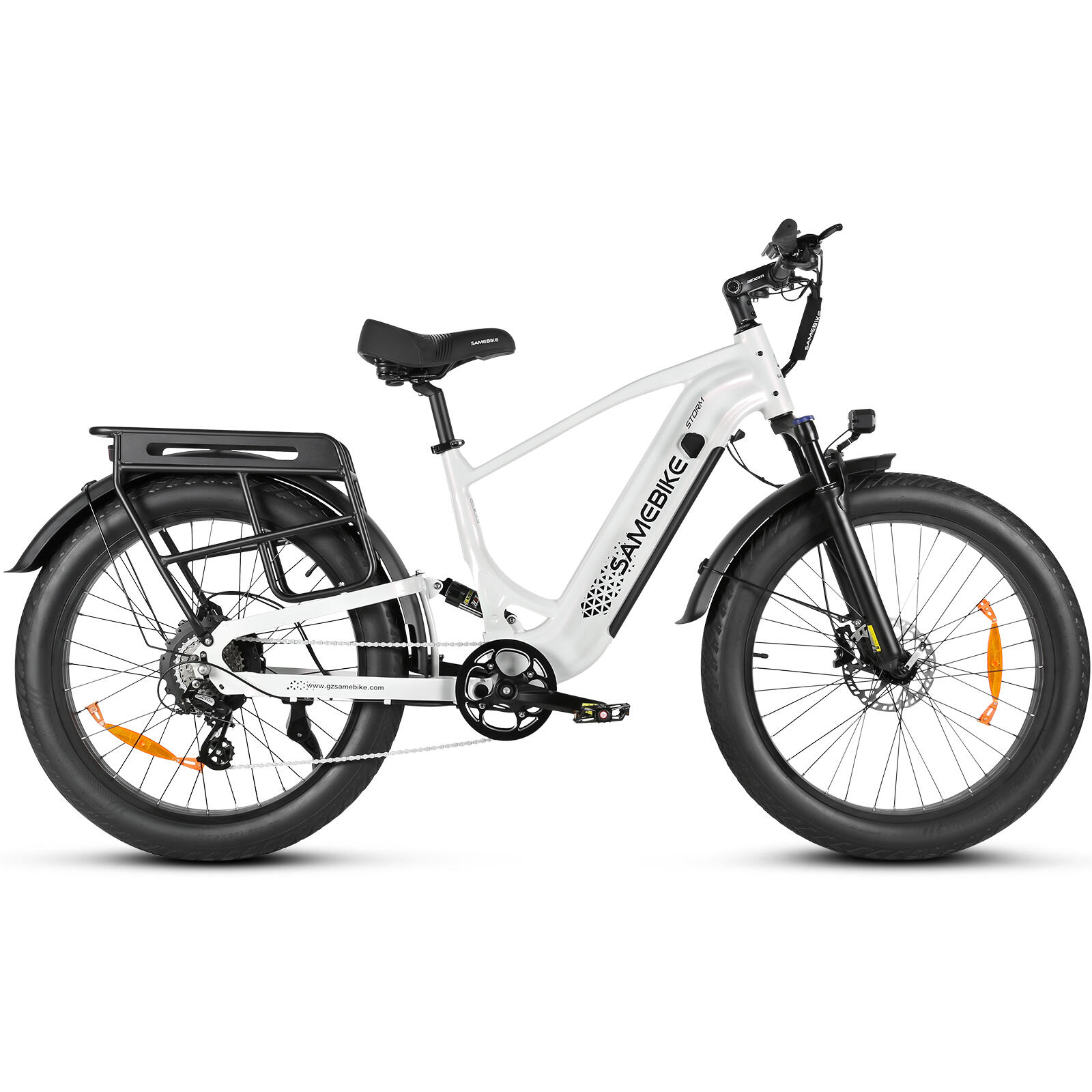 SAMEBIKE STORM Bicicletta elettrica fuoristrada con freni a disco idraulici 2/7