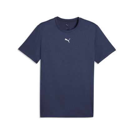TAD ESSENTIALS Meliertes T-Shirt mit Cat Logo Herren PUMA
