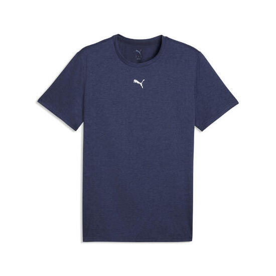 TAD ESSENTIALS Meliertes T-Shirt mit Cat Logo Herren PUMA