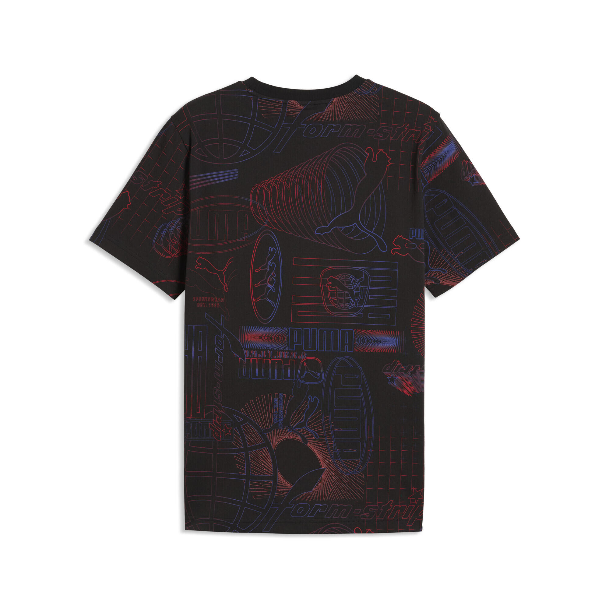 Męska koszulka Essentials Printed Graphic PUMA 5/5
