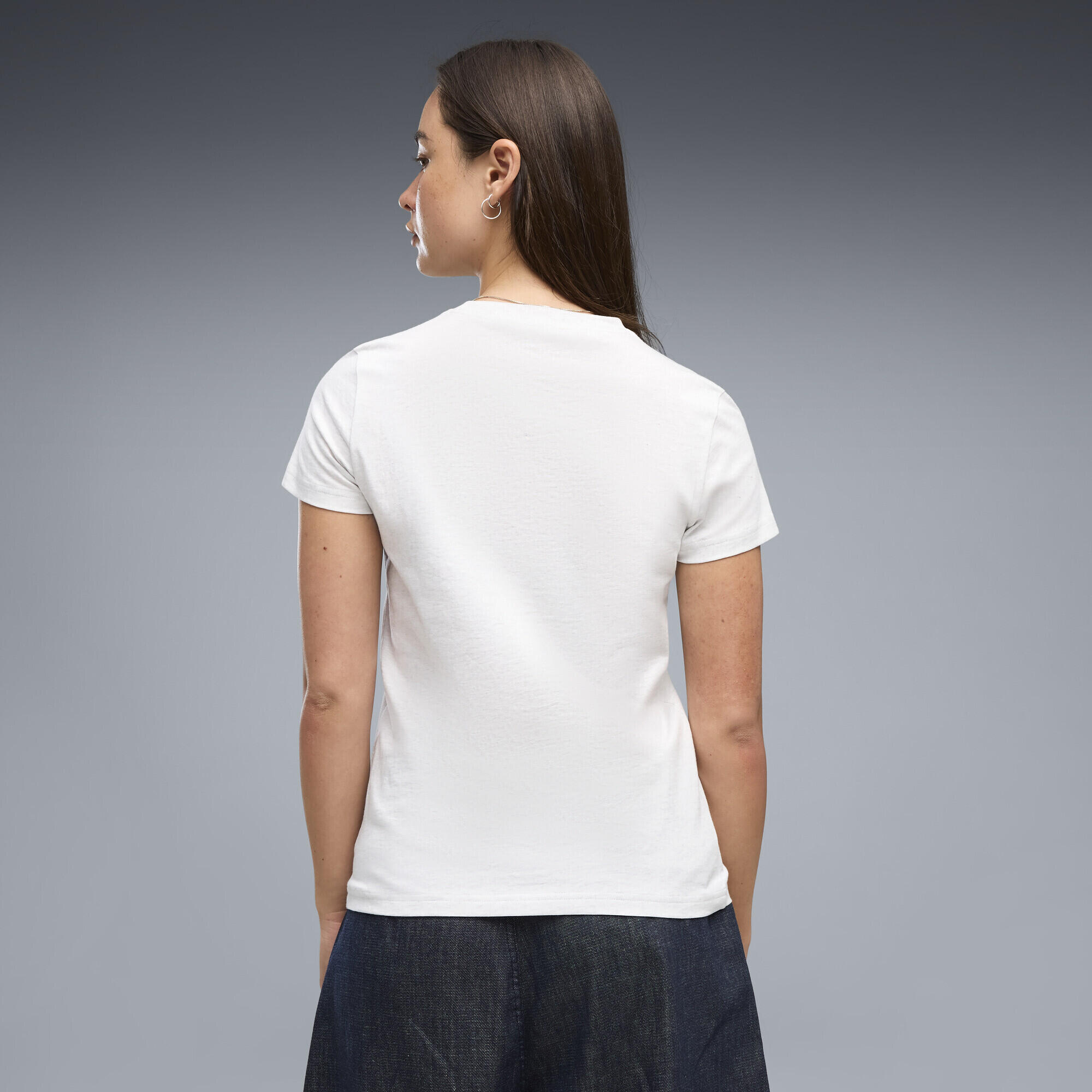 Essentials Elevated T-shirt voor dames PUMA 3/5