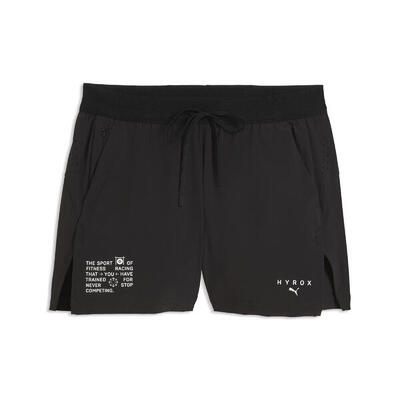 Puma x hyrox 2-in-1 short van 7,5 cm voor dames puma