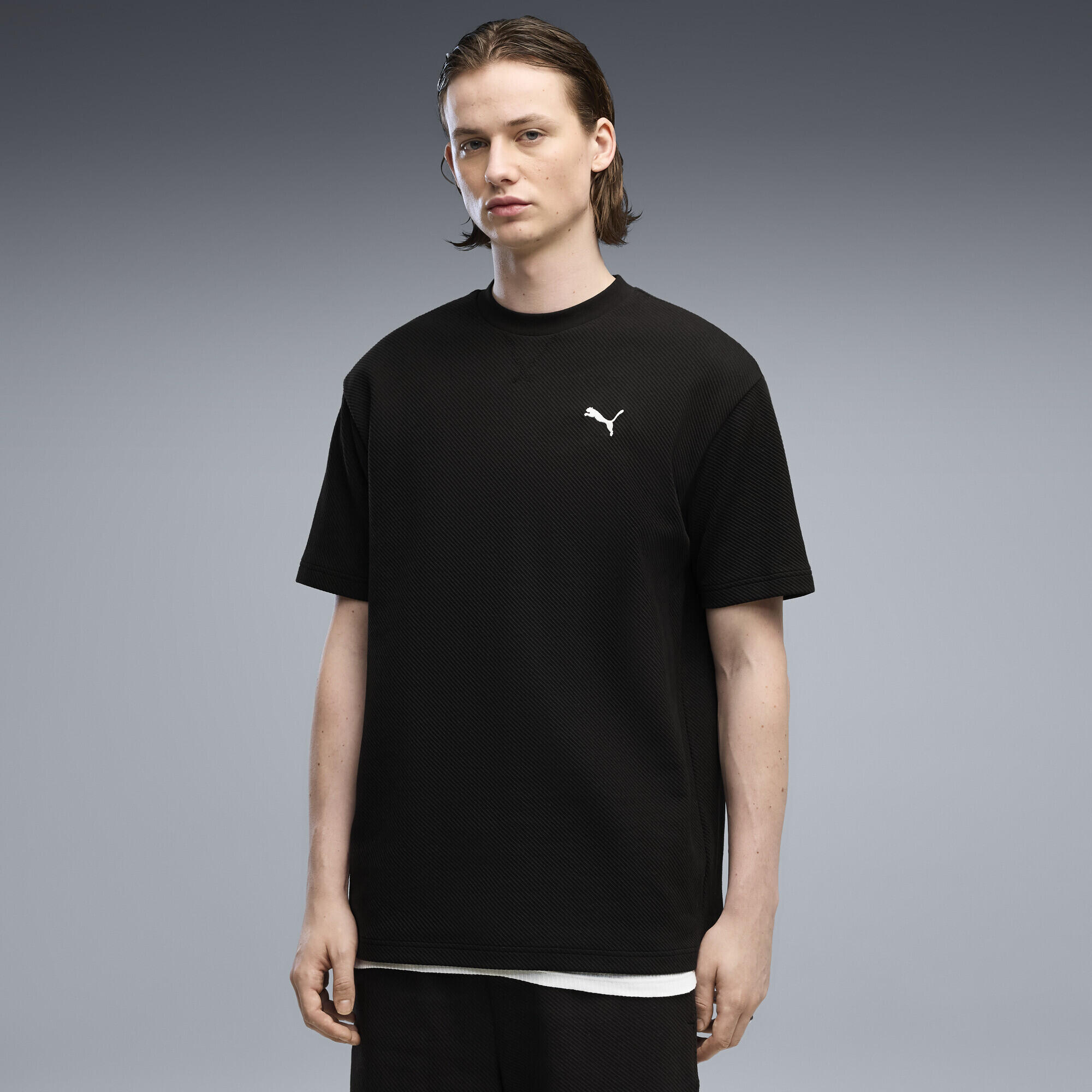 Męska koszulka Essentials Elevated o luźnym kroju PUMA 2/5