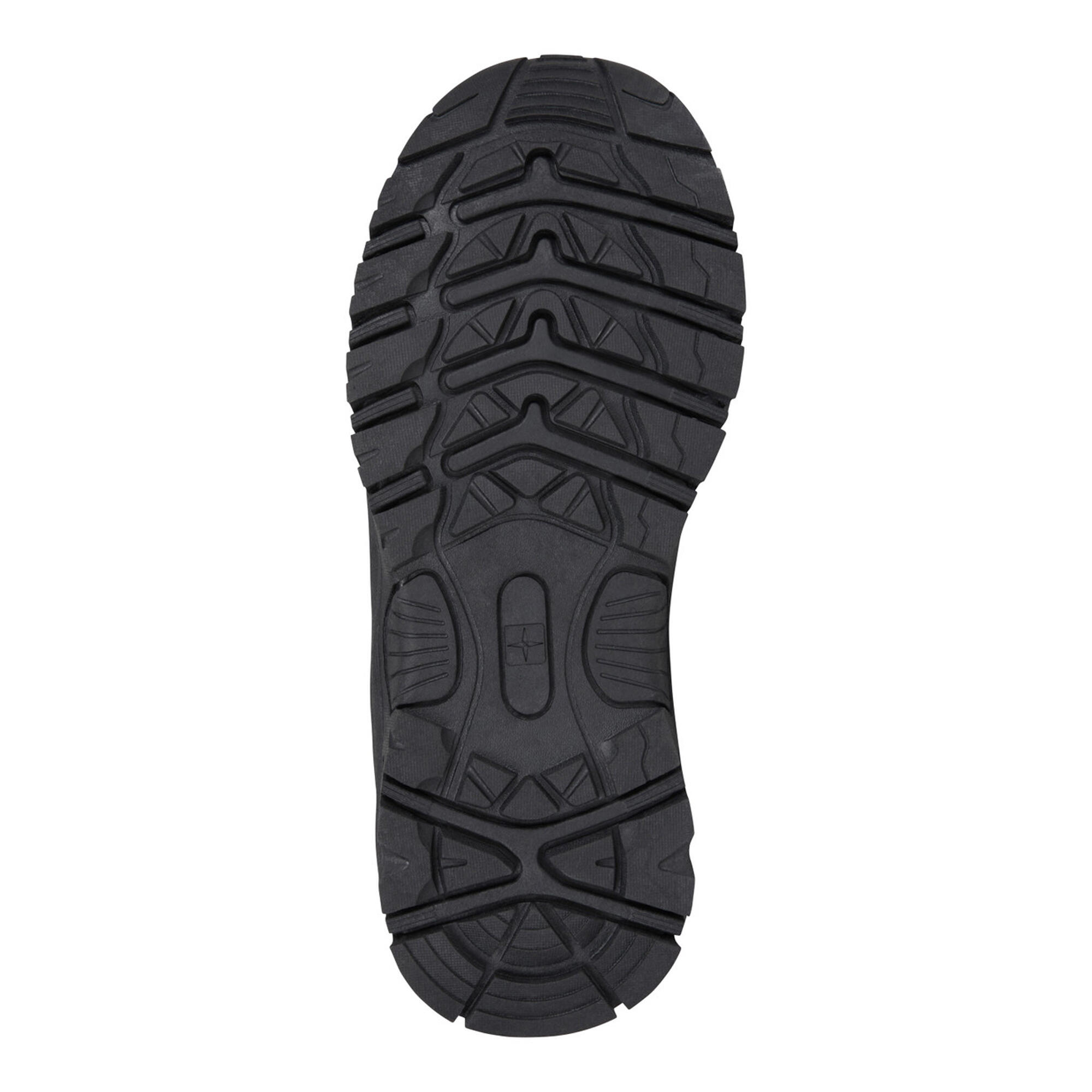 Chaussures De Marche Imperméables En Daim STAMPEDE Enfant (Noir) 4/4